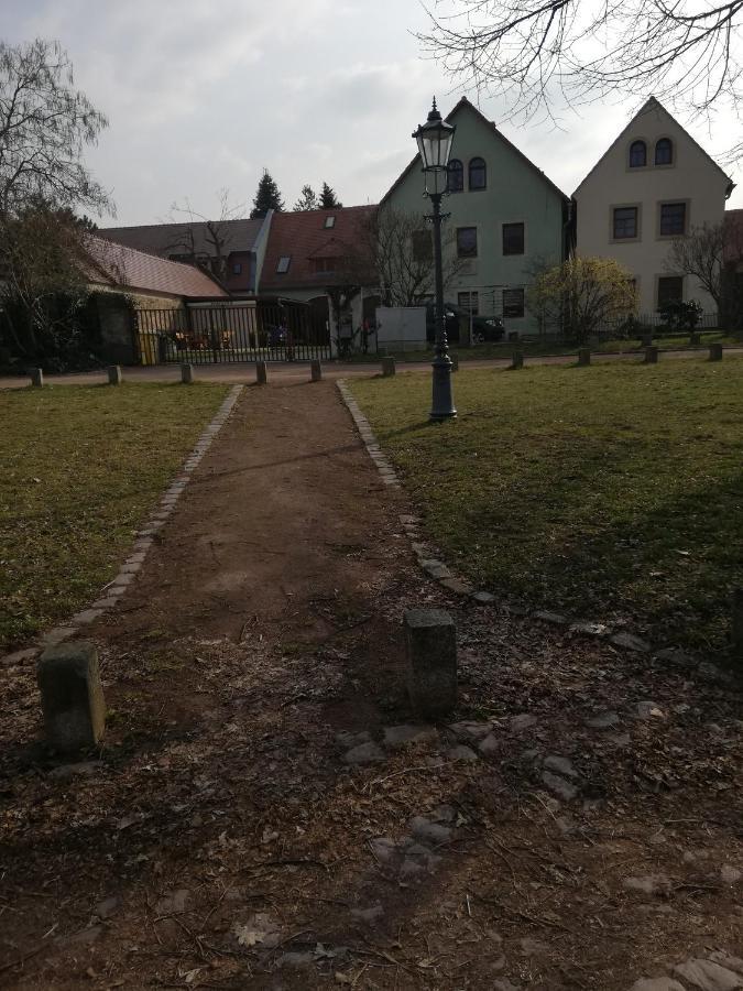 Ferienhaus -Am Alten Dorfplatz- เดรสเดน ภายนอก รูปภาพ