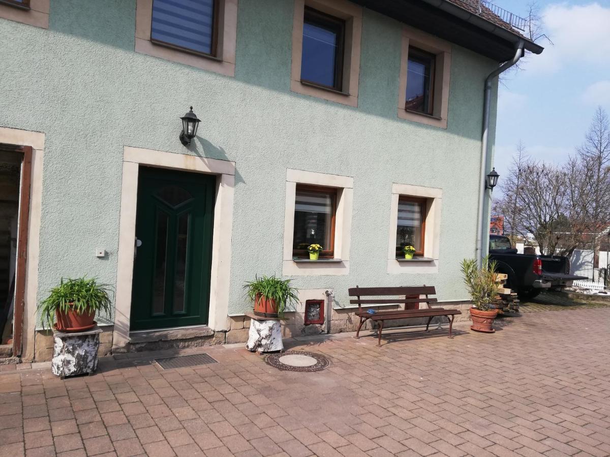 Ferienhaus -Am Alten Dorfplatz- เดรสเดน ภายนอก รูปภาพ